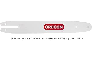Oregon Single Rivet styrskena lämplig för 40 cm Bosch, Dolmar, Gardol, Greenworks, McCulloch, Stiga motorsågar, A041 skena