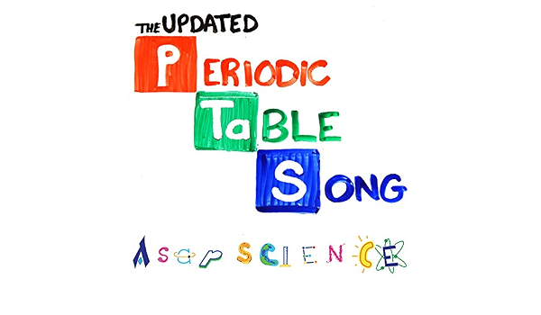 The Periodic Table Song 18 Update By Asapscience On Amazon Music Amazon Co Uk