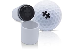 SWVL Sports Marqueur de balle de golf, plusieurs motifs visages, émojis, icônes et plus encore