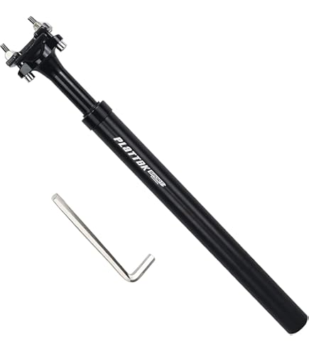 Reggisella Ammortizzato Per Bicicletta, Tubo Sella Ammortizzato, Confezione Da 2,Diametro Di 27.2 28.6 30 30.4 30.8 30.9 31.6 33.9 Mm Per Bici Da Corsa, Mountain Bike, Gravel ( Size : 27.2*400mm