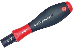 Wiha 28502 TorqueVario-S Tournevis dynamométrique, 5–25,4 cm légère, 28502
