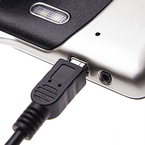 lilmacc |mini USB Daten Sync & Foto Bild Transfer Kabel für Canon Digital Ixus Serie: IXUS 160/IXUS 162/IXUS 165/IXUS 170/IXUS 172/IXUS 185/IXUS 210/IXUS 220 HS/IXUS 230 HS/IXUS 240 HS/IXUS 255 HS/IXUS 265 HS/IXUS 275 HS/IXUS 300 HS/Ixus 310 HS/IXUS 500 HS/IXUS 510 Hs - 3