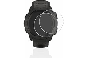 BROTECT Protector Pantalla para Garmin Instinct/Instinct Tactical Edition Protector Transparente (2 Unidades) Anti-Huellas