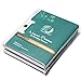 Natural Bamboo Charcoal Oil Absorbing Tissues - 200 Counts in 2 Pack, Easy Take Out Design - Top Rated #1 Oil Blotting Paper, Premium Handy Face Blotting Sheets - Oily Skin Care or Make Up Must Have!