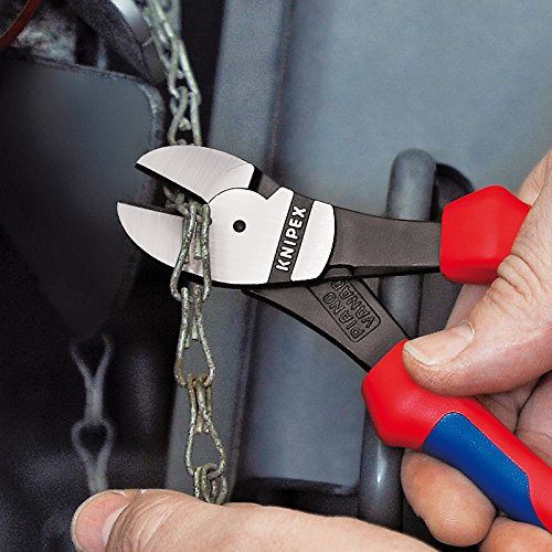 Knipex 74 02 180 – Kraft-Seitenschneider für 20 % Kraftersparnis, 180 mm - 5