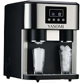 Yasomi Coolmaster ZBS15 3in1 K&uuml;p & Kırılmış Buz, Soğuk Su LCD Dokunmatik Inox G&ouml;vde 2l Tanklı Buz Makinesi