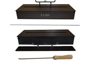 KAMINBAU MIERZWA 3 litro di bruciatore a bioetanolo in gel e l'etanolo caminetti