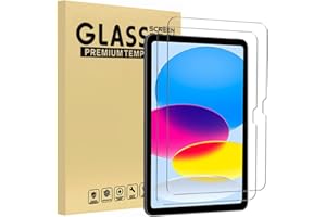 XunyLyee [2 Pack Compatible with iPad 10th Generation Screen Protector (Model A2757, A2777), for iPad 2022 10.9 Inch Tempered Glass Film Anti-Scratch