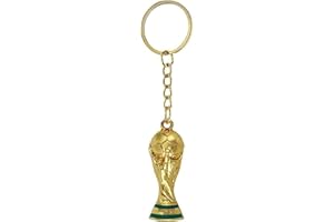 MYBOO 2022 Soccer World Cup Keychain, Football Award Key Ring, Soccer Men Fans Gift Souvenirs Keepsake