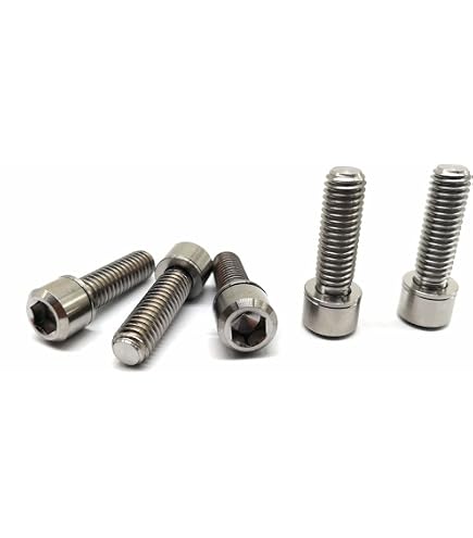 Viti In Titanio FTC M8 Coniche DIN 912 Grado 5 &ndash; Lunghezze 16-75 Mm, Made In Germany