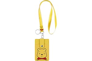 GEBAUM Cordón de Anime con Tarjetero, Cordón de Dibujos Animados con Tres Compartimentos Para Tarjetas, Titular de la Insignia, con Cierre a Presión, para Identificación