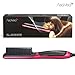 Hair Straightener Straightening Brush 3.0 From Asavea #1Rating Safest Ceramic Fastest Heating Detangling Styling Anti-scald Patented Design,Backed By FCC, Gift Packaging,Get Great Styler at Home!
