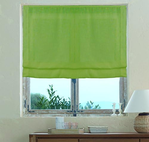 Maison Decor Niger Pistachio Roller Blind – paqueto Chain 120x5x250 cm Green Pistachio