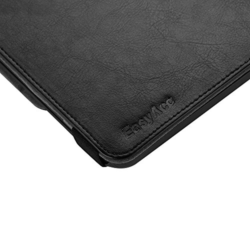 EasyAcc Samsung Galaxy Tab A 10.1 Hülle 360 Grad Drehung Schutzhülle Flip Case Book Cover lederhülle für Samsung Tab A 10.1 2016 T580N/ T585N mit Standfunktion / Auto Sleep – PU Leder, Schwarz, Protector (Schwarz – 360 Grad Drehung) - 7
