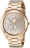 Michael Kors Damen Analog Quarz Uhr mit Edelstahl Armband MK3590
