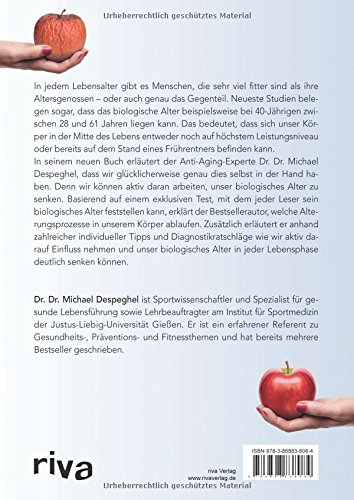 Book's Cover of So senken Sie Ihr biologisches Alter: Das wissenschaftlich fundierte Programm, mit dem Sie jünger werden, als Sie eigentlich sind