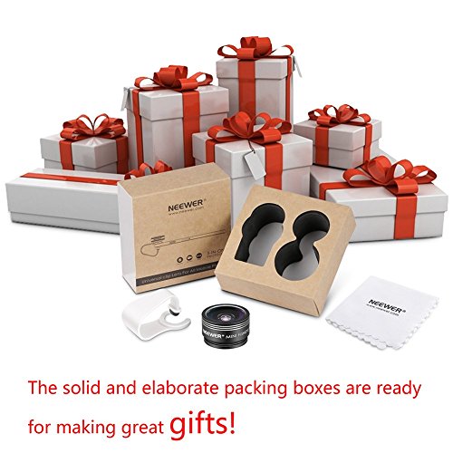 Neewer Clip su 3Â elemento 3Â Gruppo Mini obiettivo fish eye per Smartphone