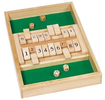 Goki - 2041491 - Jeu D'Action Et De Réflexe - Double Jeu - Shut The Box
