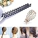 CellDeal Elegant Hair Braiding Tool Roller With Hook Hair Twist Styling Bun Maker