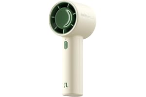 JISULIFE Handheld Fan Christmas Gifts, 4000mAh Mini Portable Fan with Lanyard, Stickers, Christmas Stockings, Idea Essentials for Travel, Stocking Fillers White Elephant Gifts for Women, Men, Kids