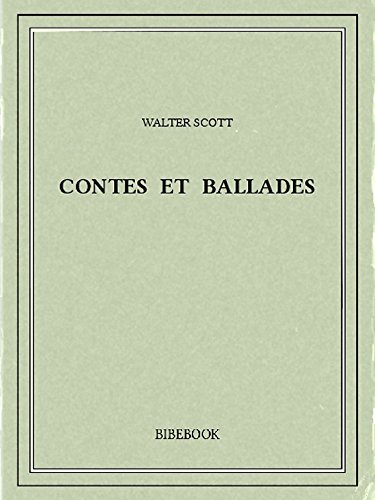 Book's Cover of Contes et ballades