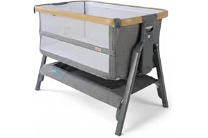 Tutti Bambini CoZee® Breeze (2025) - 2-in-1 Next To Me Crib & Standalone Baby Cot - Bedside Crib with 6 Height Levels, Easy T