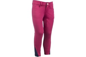 ‎HKM HKM Kinder Reithose Silikon Kniebesatz Comfy in 2 trendigen Farben