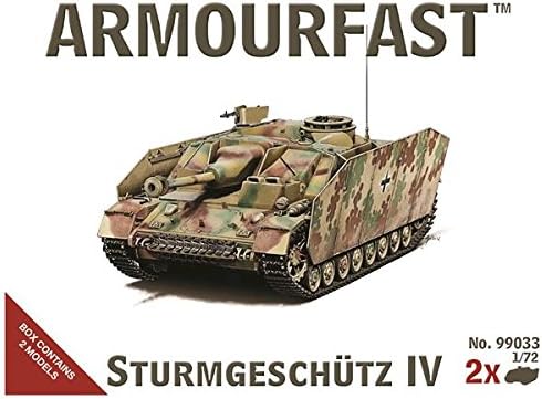 Armourfast 1/72 StuG/Sturmgeschutze IV, 2 kits in a box # 99033