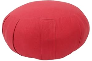 TORTUE DE JADE Coussin de méditation Zafu Coton Bio Kapok 40 x 18 cm