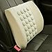 Produktbild Elektrische Massage Kissen Taille Stützkissen 12 V Auto Rückenpolster für Gesundheitswesen (Farbe: beige)
