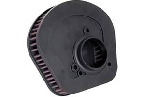 K&N Filtre à air de remplacement compatible avec Harley Davidson FXLR Low Rider & FXFB Fat Bob 2018 (HD-1718)