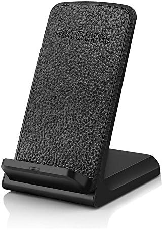 Fast Wireless Charger, Foretoo Qi Wireless Charger Pad for for iPhone X iPhone 8/8 plus Samsung Galaxy S8 S8 Plus S7 S7 Edge S6 Edge Plus LG G6 and QI-Enabled Devices (No AC Adapter)