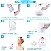 KINGDOMCARES Nano Ionic Hot Mist Facial Steamer Clear Blackheads Thermal Steamer Acne Fat Granule Warm Mist Moisturizing Cleansing Pores Personal Skin Care Sauna SPA Facial Atomizer Hydration Face Sprayer Rose