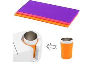 3pcs Enveloppes en Silicone pour Tasses Sublimation, 