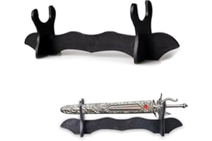 DIFLAX Soporte de Espada, Soporte de Espada Decorativo, Soporte de Katana, Soporte para Espada Samurái, Katana Soporte de Exhibición, Soporte de Espada para UNA Espada, para Cuchillos