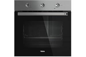TEKA Horno Multifunción 60cm, Limpieza HydroClean ECO, 6 Funciones de Cocción, Guías Telescópicas Plus Extension, Clase A+, Modelo NEO HSB 6150 SS