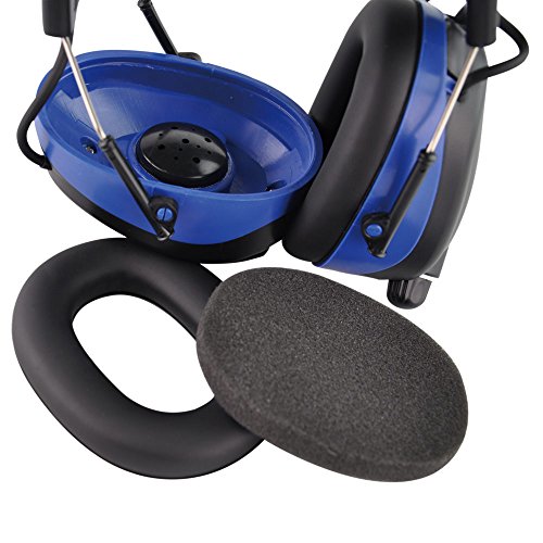 Protear Bluetooth & Radio AM / FM Gehörschutz Gehörschutz Sicherheit Ohrenschützer mit Digitalanzeige für das Mähen, Zertifiziertes NRR 25dB - 3