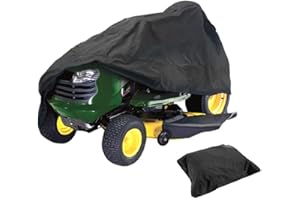 ELR Cubierta protectora impermeable para cortacésped, protección UV, para cortacésped, para tractores de jardín (180 x 134 x 114 cm)
