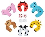 Novaato Finger Klemmschutz – 6x Niedliche Türstopper, 4x Steckdosenschutz Kostenlos - 5