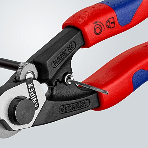 Knipex 95 62 190 Drahtseilschere mit zwei Pressprofilen - 5