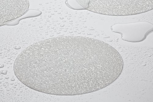 10 Stk. Premium Anti-Rutsch-Aufkleber für Duschen und Badewannen, rund 9 cm (ø), transparent, selbstklebend – der geniale Rutschschutz - 4