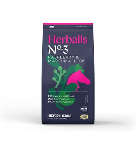 Friandises Naturelles Hilton Herbs Herballs - Sans Sucre - Pour Chevaux Et Animaux