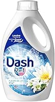 Dash 2en1 Lessive Liquide Fleur de Lotus/Lys 36 Lavages - Lot de 2