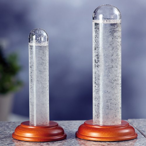 PEARL FitzRoy-Sturmglas (Barometer) aus echtem Glas, 14 cm - 2