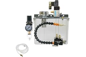 Dur⤞all 3L smörjspraykylare kylvätska pump olja dimma spruta helt förseglad maskinverktyg kylspruta med PVC och metallkonstruktion flexibel axel 300 mm inloppsrör 15 m Ad(220 V)