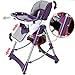 Infantastic Baby Feeding Highchair Height Adjustable Children's Dining High Chair Nursery Furniture (Shadow Purple)