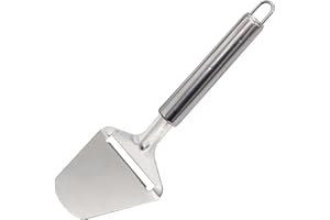 AJUNLKVDR Trancheuse à fromage, coupe-fromage, couteau à fromage en acier inoxydable, coupe-œufs, râpe à fromage professionnelle, râpe à fromage plus vainqueur du test, râpe à truffes, cuillère à fromage