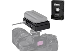 Accsoon Acc04-P Adapter płyty akumulatorowej NP-F, szybkie ładowanie do akumulatorów NP-F do iPada/iPhone'a, Accsoon PowerCage/Mini/DSLR/aparatów bezlusterkowych.