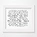 Produktbild `Noir Paranoiac` Kunstdruck - BOB MARLEY AND THE WAILERS - Legend - Unterzeichnet und Nummerierten Limitierte Auflage Typografie Ungerahmt 25 x 20 cm Wand Kunst Druck Text Lyrisch Plakat - Song Lyrics Art Print Poster