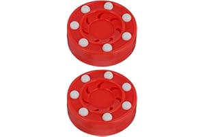 CLISPEED 2 x Roller Hockey Puck Ice Hockey Puck Ice Pucks Street Pucks Roller